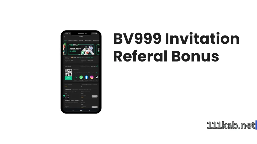 BV 999 referral bonuses